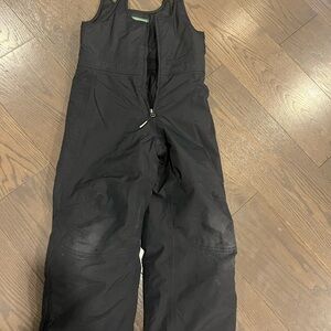 L.L. Bean Dark Snow Bib Overalls
